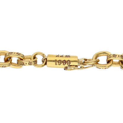 Chrome Hearts 22K 14K Paper Chain Necklace Size 20 Inch