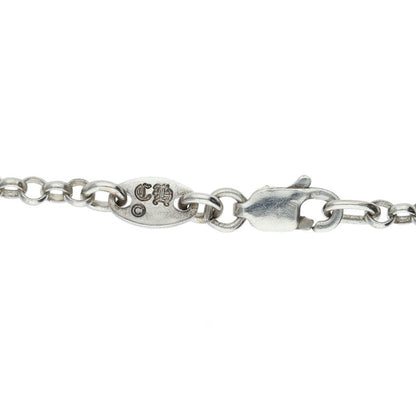 Chrome Hearts 925 Silver Roll Chain Necklace Size 20INCH