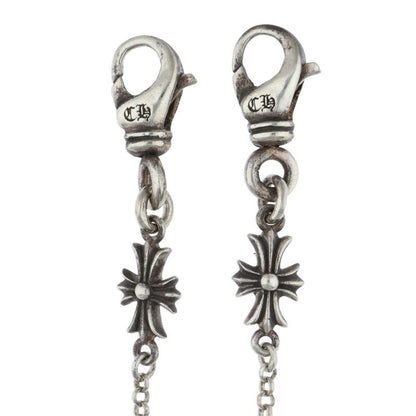 Chrome Hearts 925 Silver Mask Chain Necklace Size 30INCH