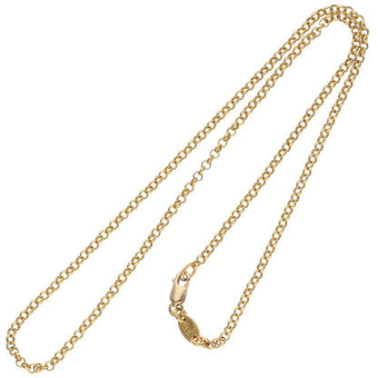 Chrome Hearts 22K Yellow Gold Chain Necklace Size 16INCH