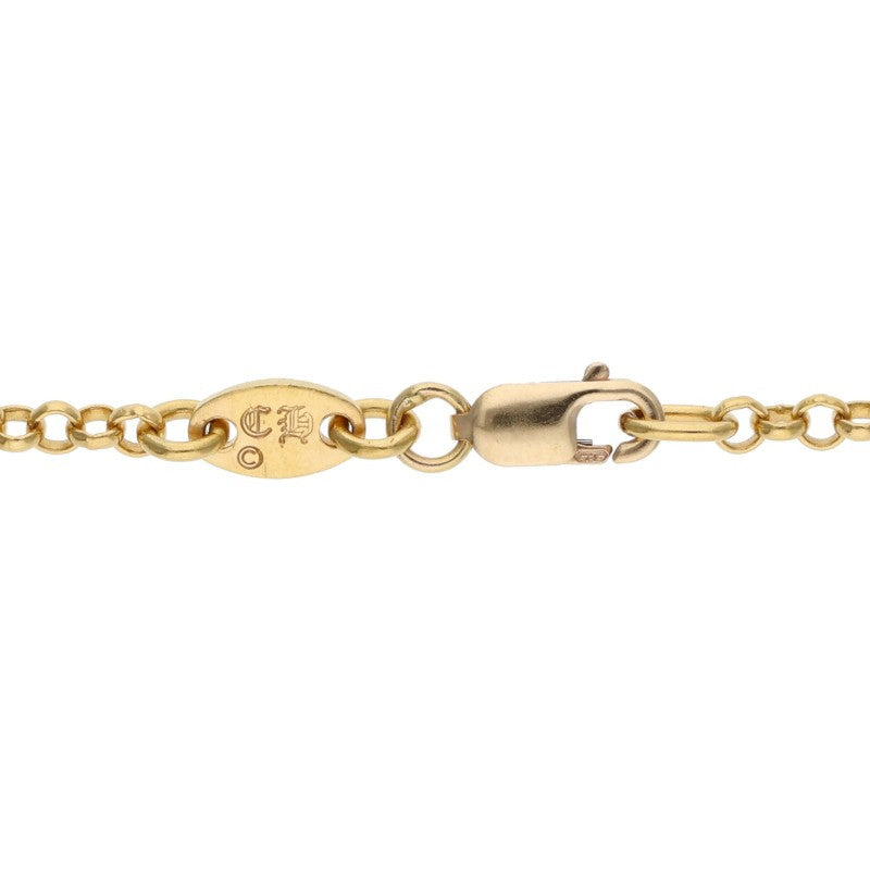 Chrome Hearts 22K Yellow Gold Chain Necklace Size 16INCH