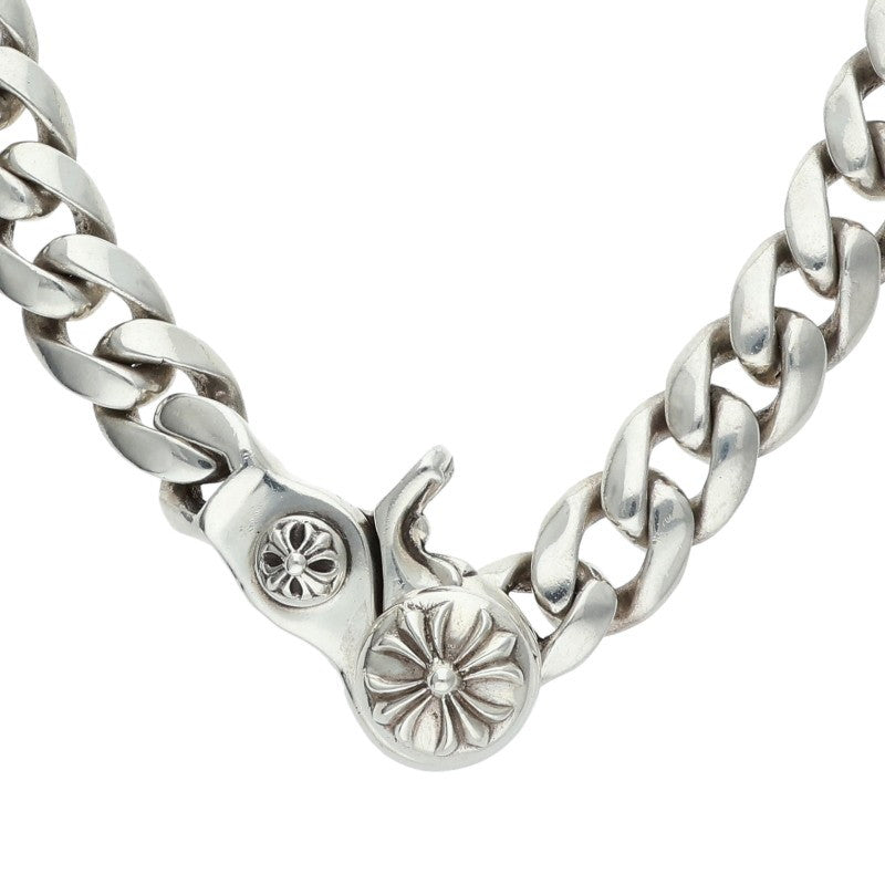 Chrome Hearts Classic Link Clip Silver Necklace Size 38LINK