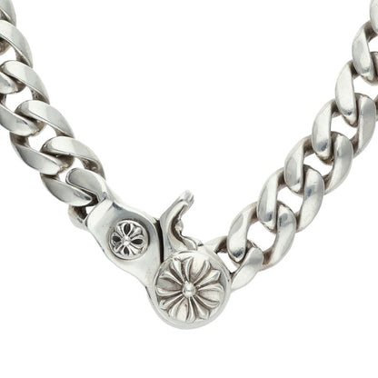 Chrome Hearts Classic Link Clip Silver Necklace Size 38LINK