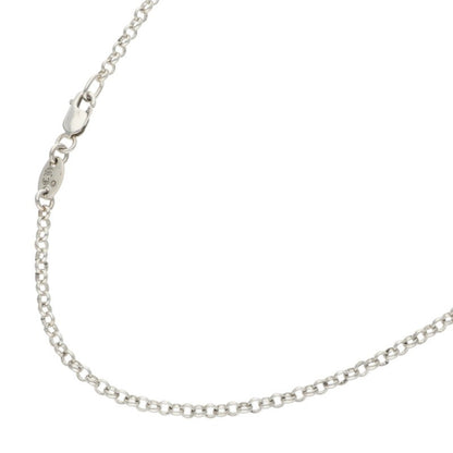 Chrome Hearts Roll Chain 925 Silver Necklace Size 18INCH