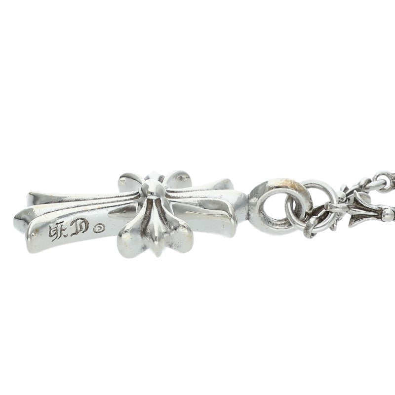 Chrome Hearts Fat Cross Tiny Bar Chain Necklace Size 20 Inch