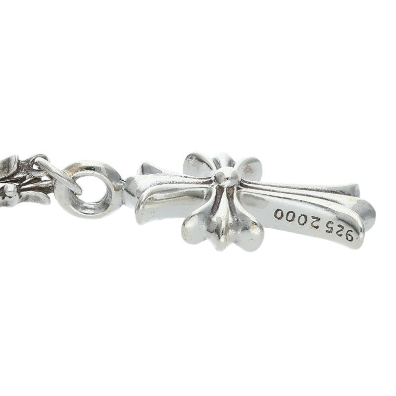 Chrome Hearts Fat Cross Tiny Bar Chain Necklace Size 20 Inch