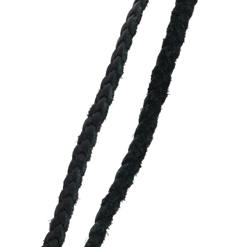 Chrome Hearts Scroll Leather Braid Necklace Size ONE SIZE