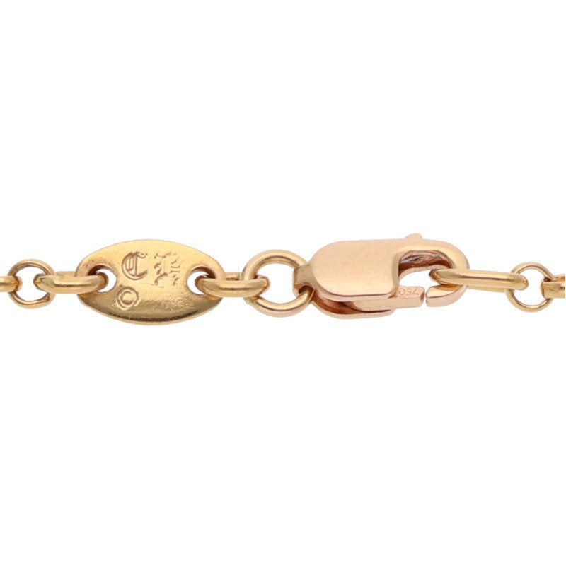 Chrome Hearts 22K Safety Pin Gold Necklace Size 16 Inch