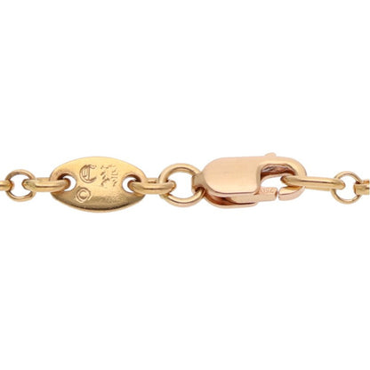 Chrome Hearts 22K Safety Pin Gold Necklace Size 16 Inch