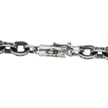 Chrome Hearts 925 Silver Paper Chain Necklace Size 20INCH