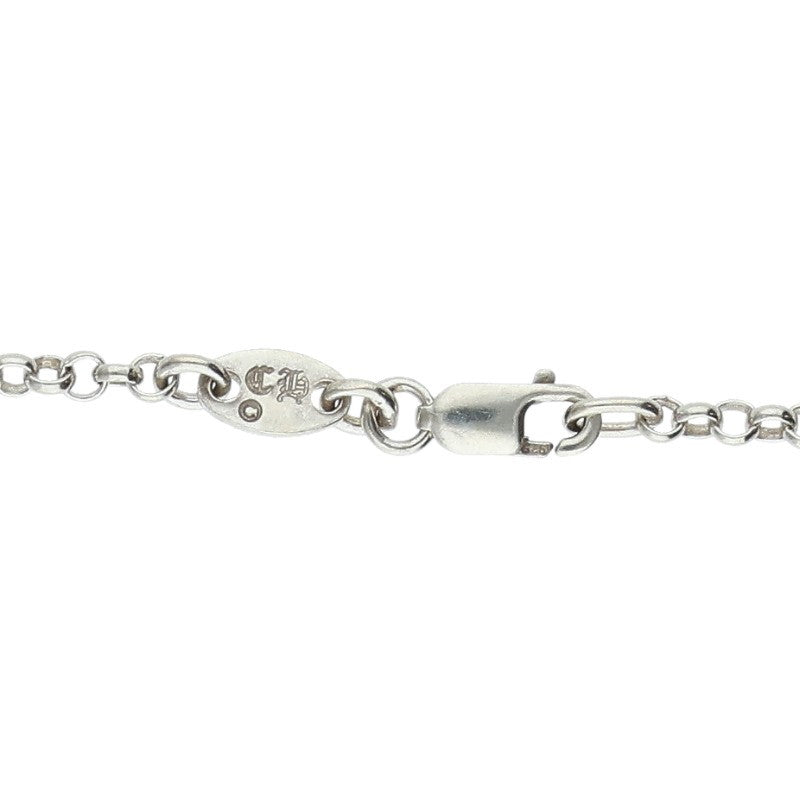Chrome Hearts 925 Silver Roll Chain Necklace Size 20INCH