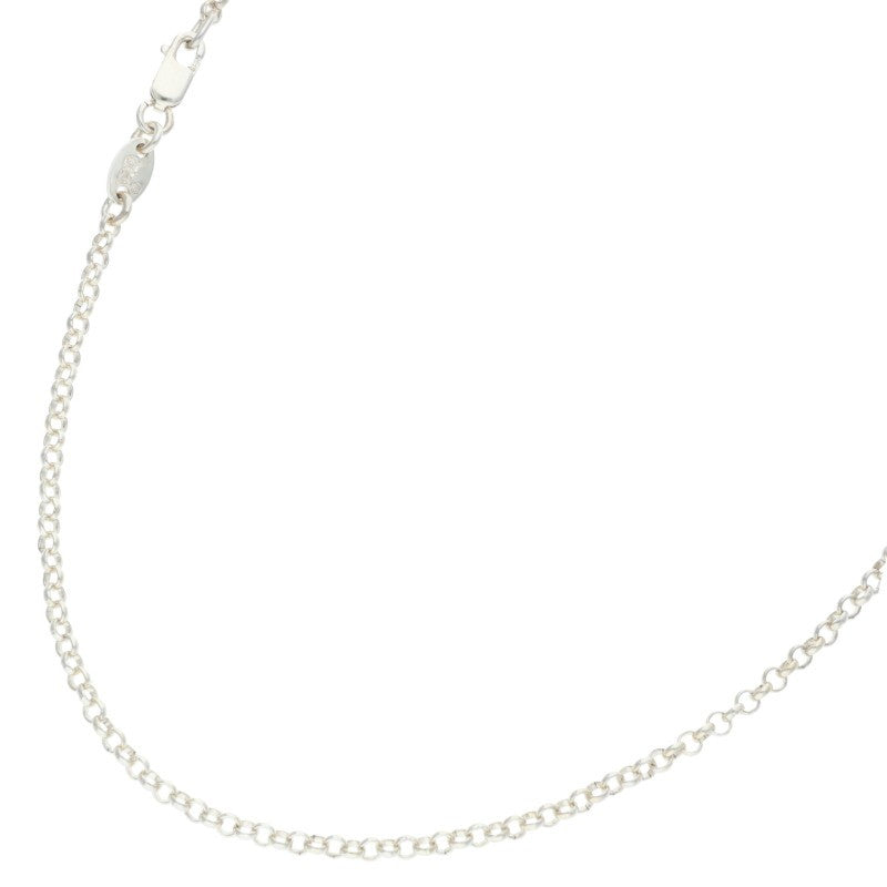 Chrome Hearts 925 Roll Chain Silver Necklace Size 20INCH