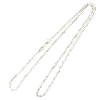 Chrome Hearts 925 Roll Chain Silver Necklace Size 20INCH