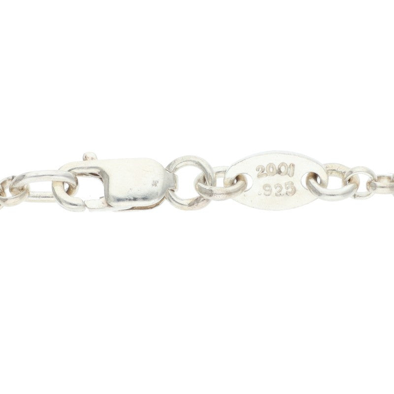 Chrome Hearts 925 Roll Chain Silver Necklace Size 20INCH
