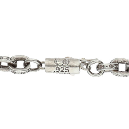 Chrome Hearts 925 Silver Paper Chain Necklace Size 24INCH