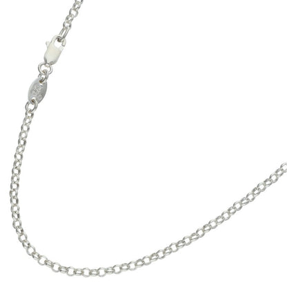 Chrome Hearts Silver Roll Chain Necklace Size 18INCH