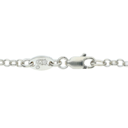 Chrome Hearts Silver Roll Chain Necklace Size 18INCH