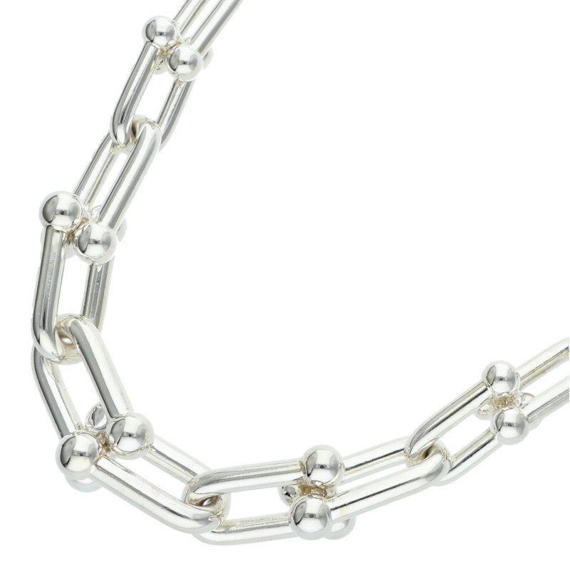 TIFFANY&Co. HardWear Graduated Silver Necklace Size 18INCH