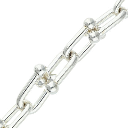 TIFFANY&Co. HardWear Graduated Silver Necklace Size 18INCH