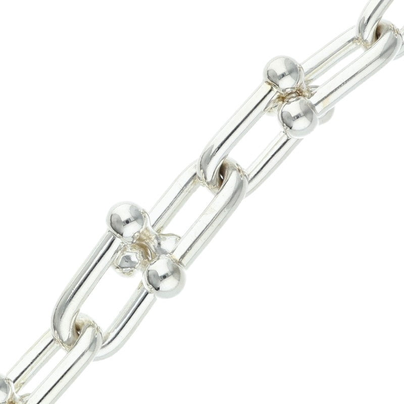 TIFFANY&Co. HardWear Graduated Silver Necklace Size 18INCH
