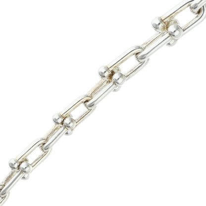 TIFFANY&Co. HardWear Graduated Silver Necklace Size 18INCH