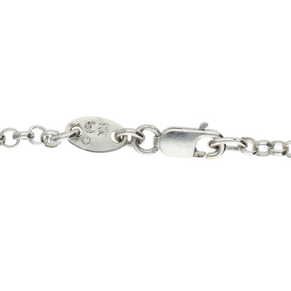 Chrome Hearts Roll Chain Necklace Silver Size 18INCH