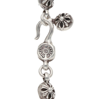 Chrome Hearts Small CH Cross Ball Chain Necklace Size 20 Inch