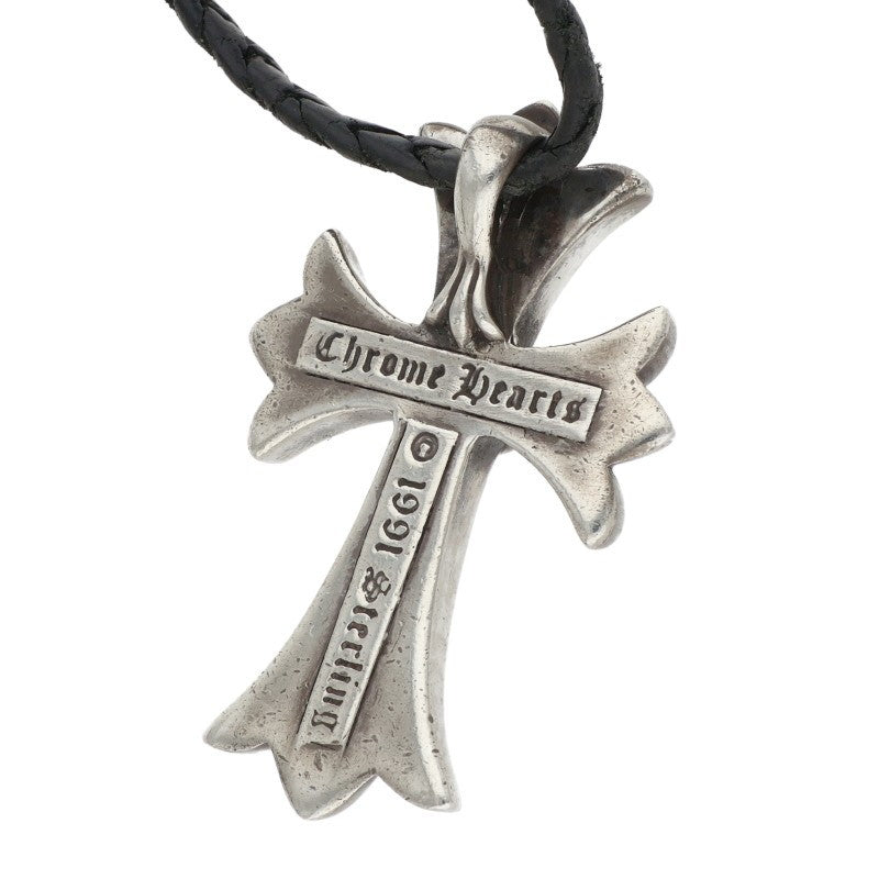 Chrome Hearts Small CH Cross Silver Necklace Size ONE SIZE