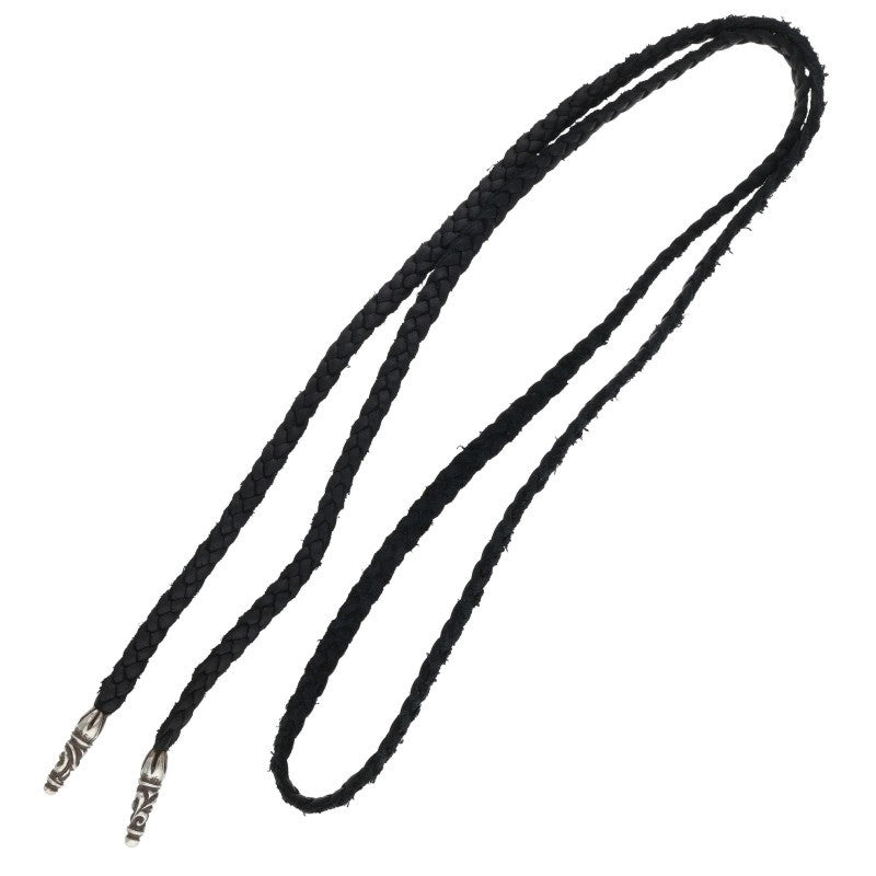 Chrome Hearts Scroll Leather Braid Necklace Size ONE Multi