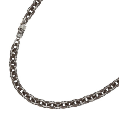 Chrome Hearts Silver Paper Chain Necklace Size 24INCH