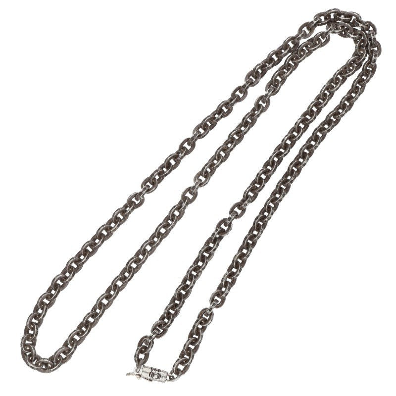 Chrome Hearts Silver Paper Chain Necklace Size 24INCH