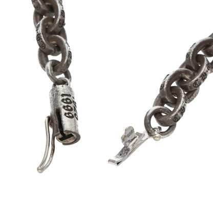 Chrome Hearts Silver Paper Chain Necklace Size 24INCH