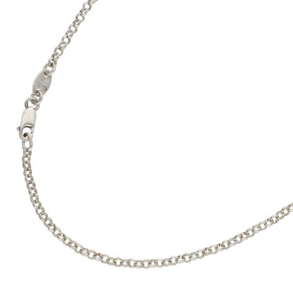 Chrome Hearts Silver Roll Chain Necklace Size 16INCH