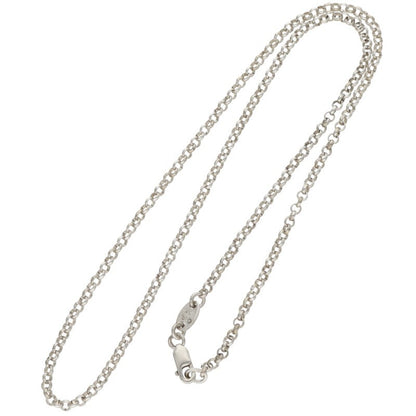 Chrome Hearts Silver Roll Chain Necklace Size 16INCH