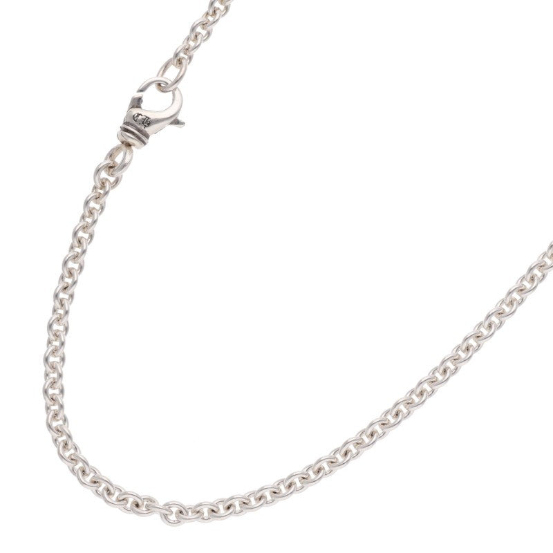 Chrome Hearts 925 Silver NE Chain Necklace Size 18INCH