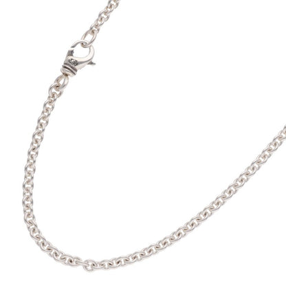 Chrome Hearts 925 Silver NE Chain Necklace Size 18INCH