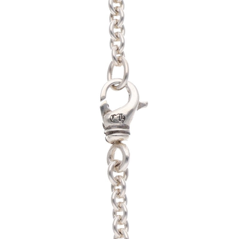Chrome Hearts 925 Silver NE Chain Necklace Size 18INCH