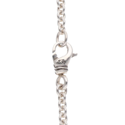 Chrome Hearts 925 Silver NE Chain Necklace Size 18INCH