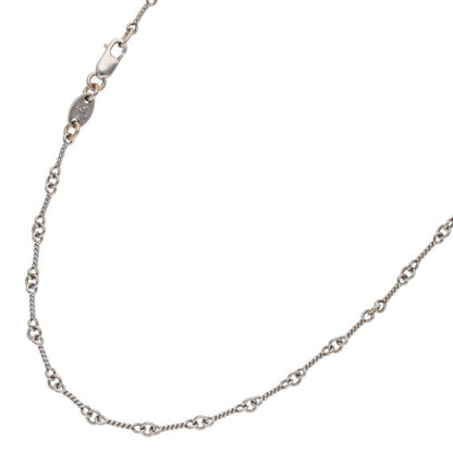 Chrome Hearts 18KWG T18 Twist Chain Necklace Size 18 Inch