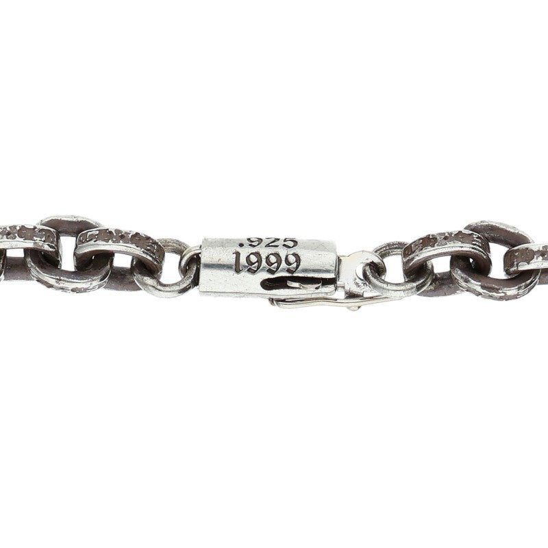 Chrome Hearts PAPER CHAIN 20 Silver Necklace Size 20 Inch