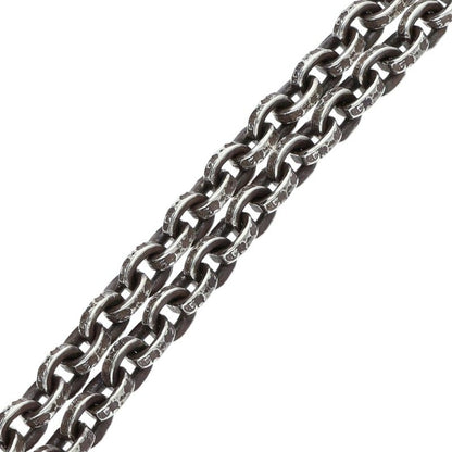 Chrome Hearts PAPER CHAIN 20 Silver Necklace Size 20 Inch