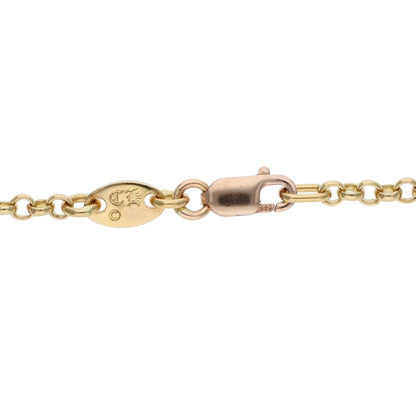 Chrome Hearts 22K Yellow Gold Chain Necklace Size 20INCH
