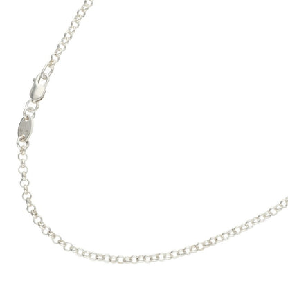 Chrome Hearts R24 Roll Chain Silver Necklace Size 24INCH