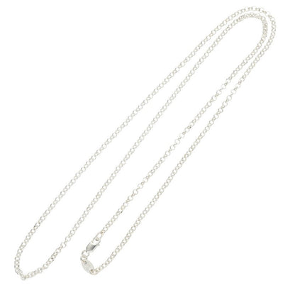 Chrome Hearts R24 Roll Chain Silver Necklace Size 24INCH