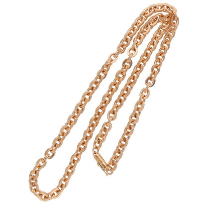 Chrome Hearts 22K Paper Chain Gold Necklace Size 18INCH