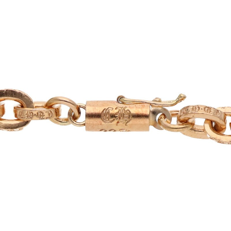 Chrome Hearts 22K Paper Chain Gold Necklace Size 18INCH