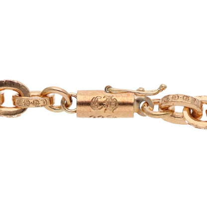 Chrome Hearts 22K Paper Chain Gold Necklace Size 18INCH