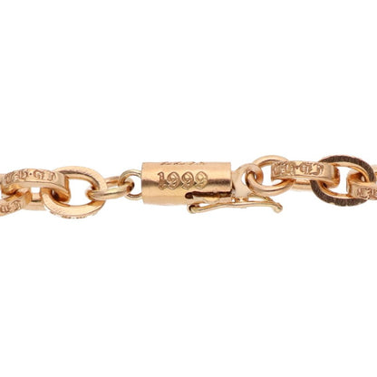 Chrome Hearts 22K Paper Chain Gold Necklace Size 18INCH