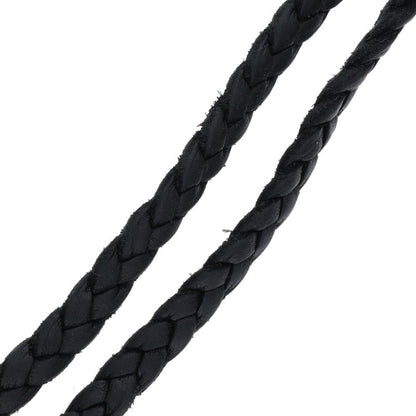 Chrome Hearts Bolo Tip Leather Braid Necklace Size ONE Multi