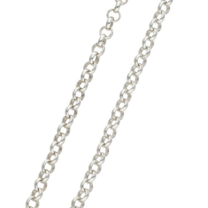 Chrome Hearts 925 Roll Chain Silver Necklace Size 18INCH